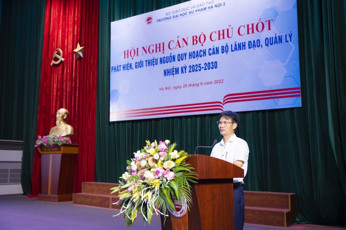 Hội nghị cán bộ chủ chốt phát hiện, giới thiệu nguồn quy hoạch cán bộ lãnh đạo, quản lý nhiệm kỳ 2025-2030