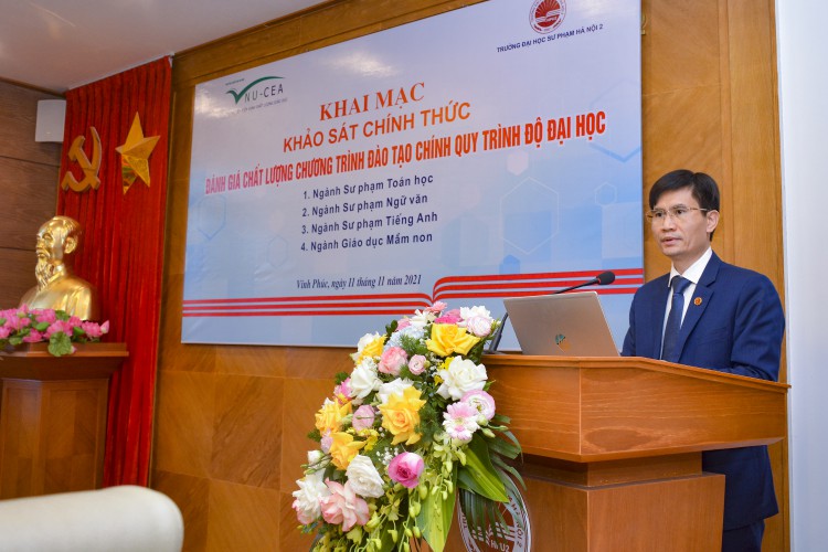 Khai mạc Khảo sát chính thức đánh giá chất lượng chương trình đào tạo chính quy trình độ đại học